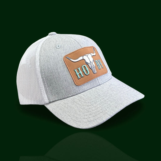 American West - “Howdy” Patch – Heather Gray & White Men's Hat/Cap