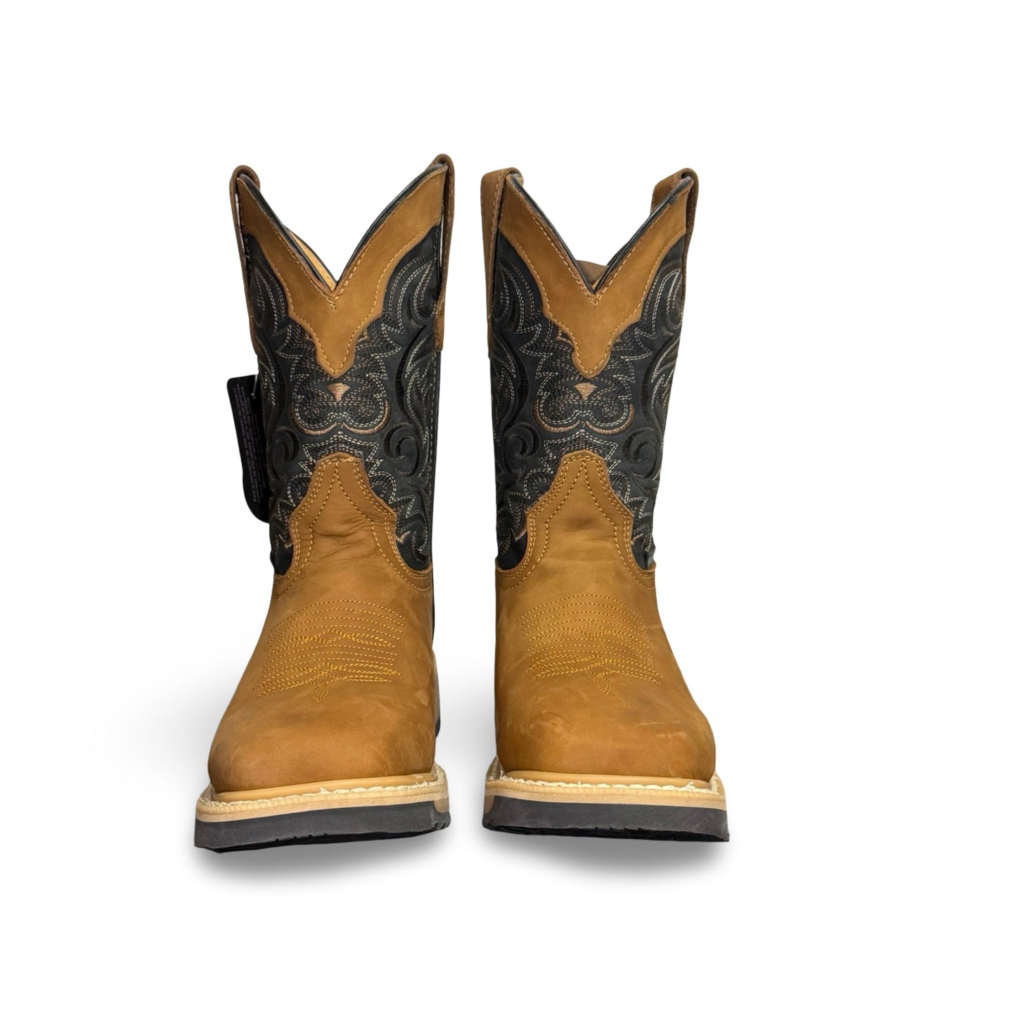 Master RIder - Brown Bordado Dual Density Work Boot
