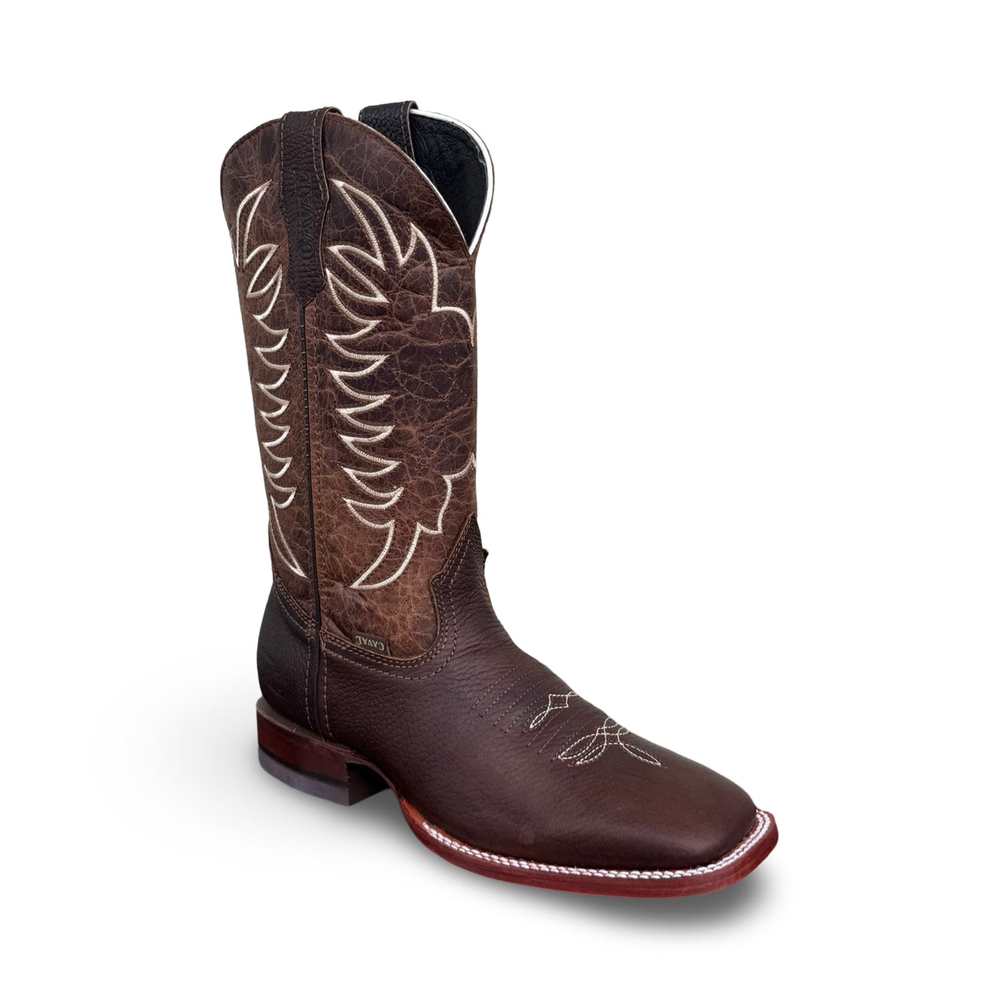 Caval Brown Boots Full Grain Genuine Leather and Leather Sole (Ex-Pand System)