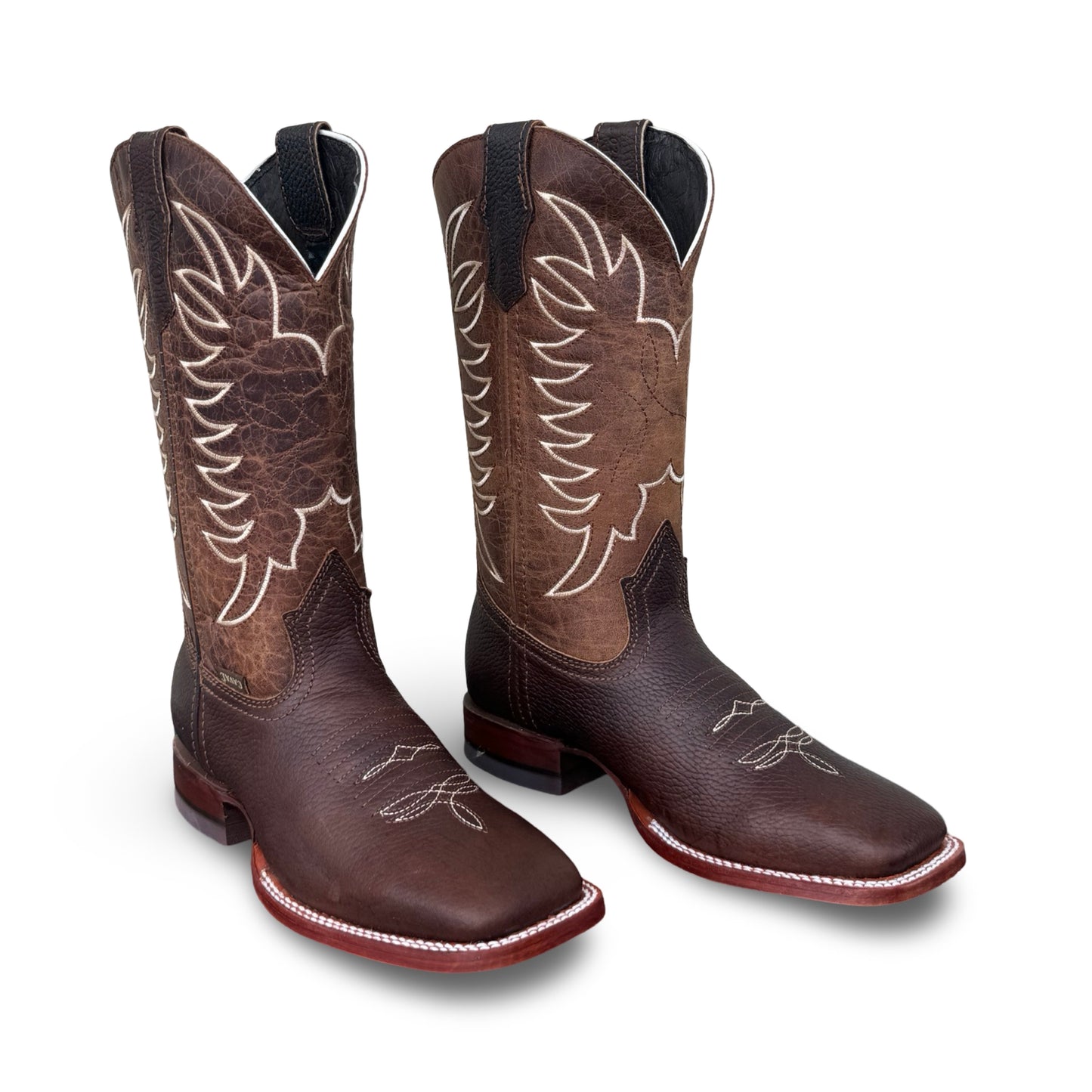 Caval Brown Boots Full Grain Genuine Leather and Leather Sole (Ex-Pand System)